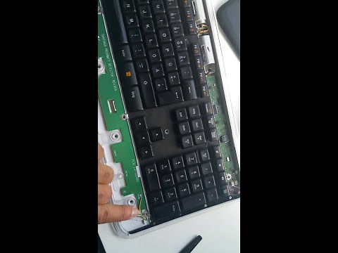Logitech KeyBoard K800 Fix part 4 illuminated!