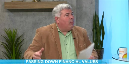 Will Rogers gives insight on how to pass down financial values