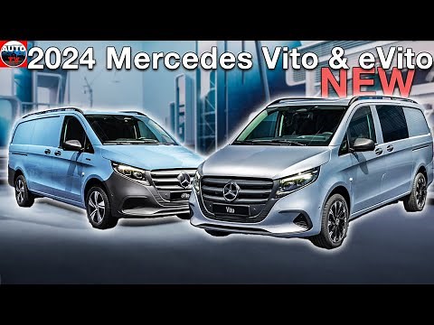 All NEW 2024 Mercedes Vito & eVito - Visual REVIEW interior, exterior