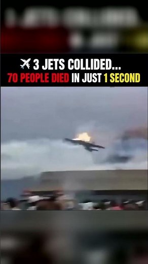 3 Jets Collided Mid-Air… 70 People Died in Seconds