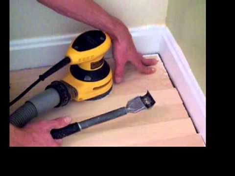 How to sand and finish hardwood floors