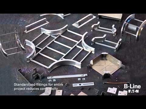 Cable Management with B-Line KwikSplice Cable Tray System