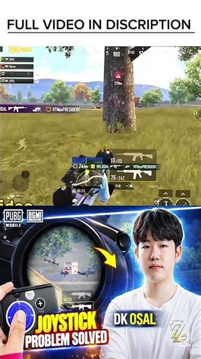 OSAL Joystick Size😱Perfect Placement🎯Close Range Sensitivity 100% Work🚨#pubgnewsensitivity#Bgmi#Pubg