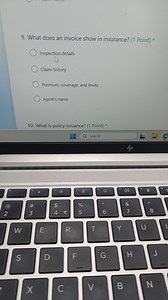What does an invoice show in insurance?Inspection detailsCla... | Filo
