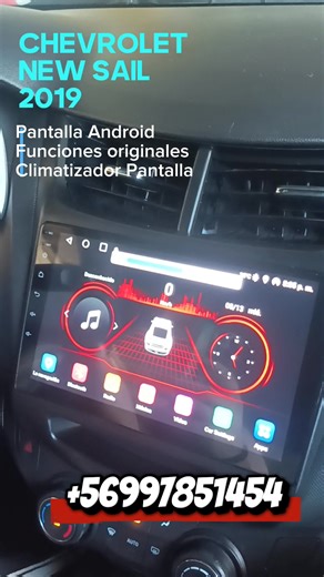 4.2K views · 11 shares | Transforma la cabina de tu Chevrolet Sail 2019 con nuestra pantalla Android, diseñada para mantener todas sus funciones originales. Disfruta de: Conectividad moderna y apps favoritas Navegación GPS precisa Control total desde los mandos del volante Mejor sonido y más opciones de entretenimiento ¡La tecnología que tu auto merece sin perder nada! Cotiza tu instalación: +56997851454 | Hergon led | Facebook