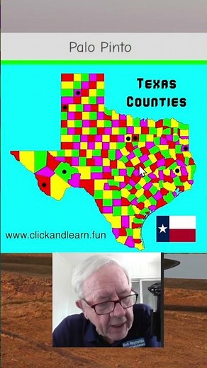 Learning 254 Texas Counties by Letter