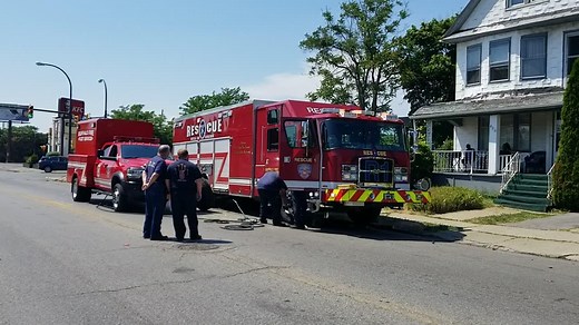 Rescue Co.1 being made ready for the road after the MVA at Delavan and Fillmore Avenue Wednesday afternoon July 8, 2020 🔧🔩⚙👨‍🔧👨‍🏭🇺🇸🇺🇸🇺🇸🇺🇸🇺🇸🇺🇸🇺🇸🇺🇸🇺🇸🇺🇸🇺🇸🇺🇸 | Buffalo Fire Department-Helmets & Hose Wagons