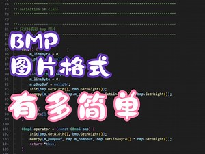 手搓 C   BMP 图像处理库（1）图片格式、图片读写