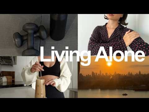 Living Alone Diaries: Valentine’s Vlog | Vintage Haul & Gym