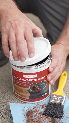 DIY Chassis Rust Fix with Water-Based Metallic Paint