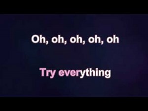 Try Everything From Zootopia Shakira Lyrics Karaoke