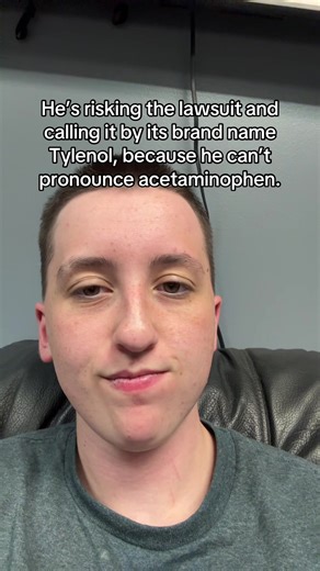 Trump Struggles to Pronounce Acetaminophen