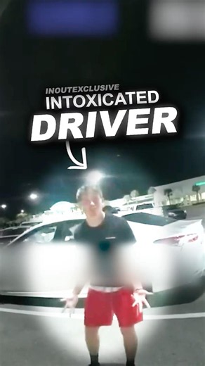 Intoxicated Man Realizes He's Being Recorded