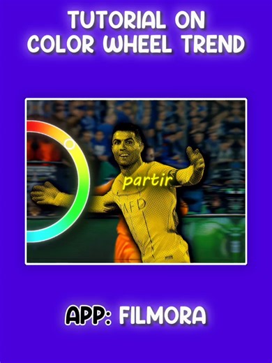 Color wheel trend Tutorial in Filmora | I hope you find this useful! 😉 || #fmcc #filmora #filmoratutorial @filmora.editor #anialltyn