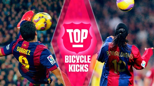 413K views · 10K reactions | Top Bicycle Kicks | FC Barcelona | Facebook