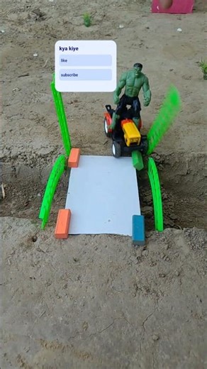 Mini overfly project with Hulku toy #shorts #youtubeshorts #trending #automobile #hulk