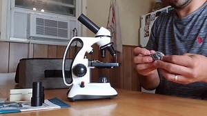 Watch Monocular Microscope for Adults Students on Amazon Live