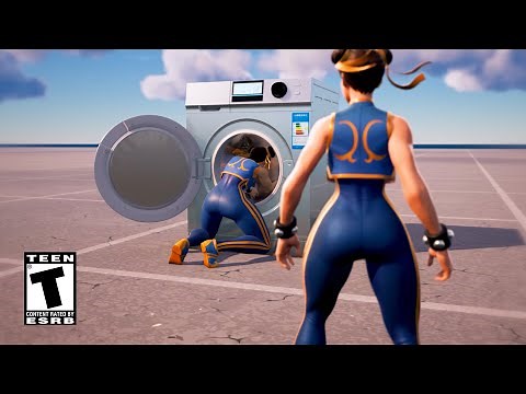 CHUN-LI is STUCK😳... Fortnite Rated-R