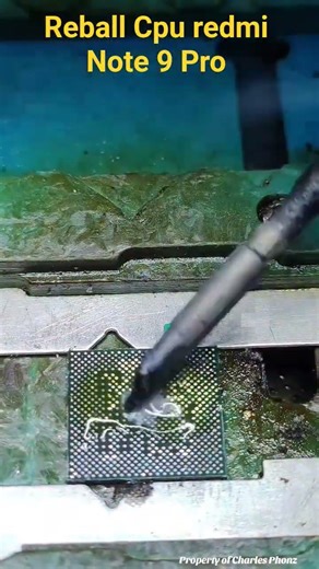 Redmi Note 9 Pro Kamera,wifi, SIM-card Problem, Reball Cpu Alhamdulillah Done. #rebalcpu #smartphone