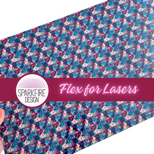 Floral Patterned Laser Acrylic Flex, Suncatcher/bookmark Material (.3mm) - Etsy