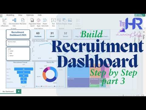 Build a Recruitment Dashboard in Power BI | Step-by-Step Beginner Tutorial