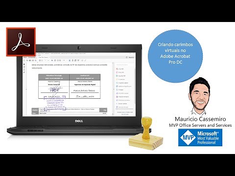 Criando carimbos virtuais no Adobe Acrobat Pro DC
