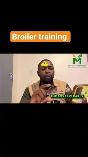 Broiler training