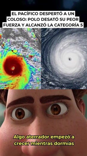👁 ¿TOCARÁ TIERRA? HURACÁN POLO ALCANZA CATEGORÍA 5 El huracán Polo alcanzó la categoría 5 después de intensificarse rápidamente sobre el Pacífico. Con la trayectoria prevista, su centro permanecería mar adentro y avanzaría paralelo a las costas mexicanas, por lo que no se espera que toque tierra directamente. Sin embargo, su circulación puede generar lluvias intensas, fuertes rachas de viento y oleaje peligroso en Guerrero, Michoacán, Colima y Jalisco. Se prevé que comience a debilitarse gradua