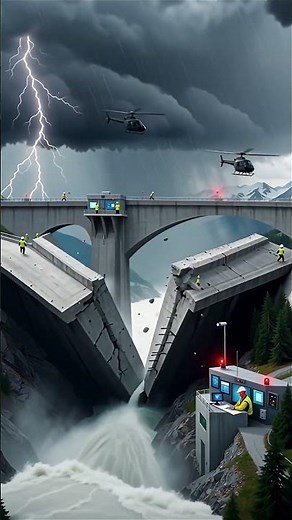 The Ultimate Dam Failure Simulation | Extreme Disaster Animation (Highly Clickable) #aicinematic