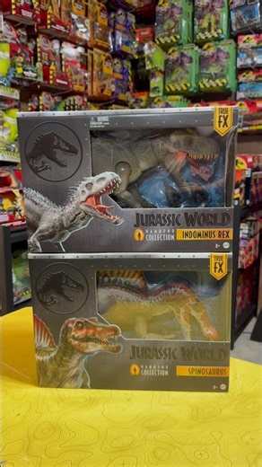 Team Spinosaurus or Team Indominus Rex?? #jurassicworld #toys #dinosaur