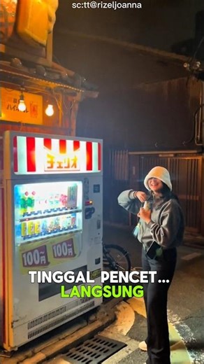 Kenapa Jepang Punya Banyak Vending Machine?!#viral #facts #shorts