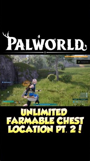PALWORLD 1.0 - UNLIMITED FARMABLE CHEST LOCATION PT.2! #palworld #pocketpair #guide