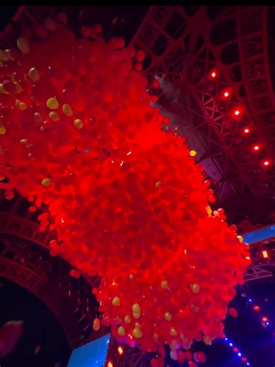 Balloons Falling from the Sky: A Prosperous Celebration