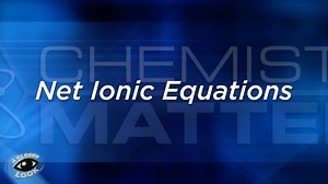Closer Look: Net Ionic Equations