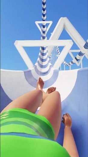 Intense Water Slide Ride - Planet Coaster 2 #waterslide #waterpark #planetcoaster2