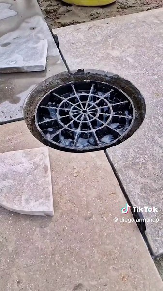 Installing a Drainage System in Concrete Surfaces