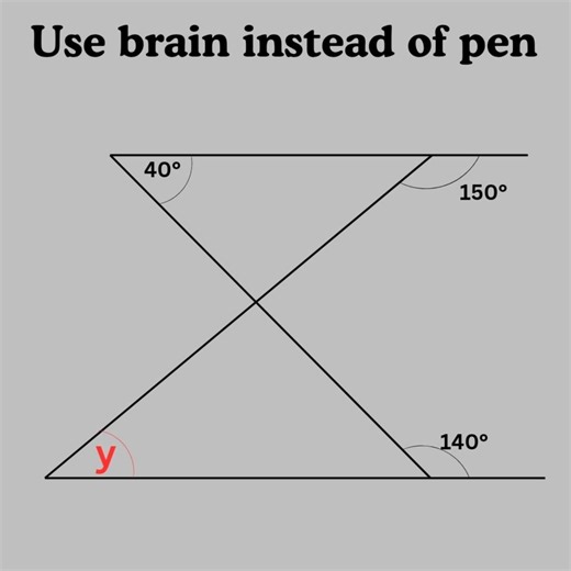 Basic mathematics Triangle problem algebra tricky problem #mathteacher #mathlover #mathfun #algebra