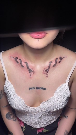 Collarbone Tattoo Design: Minimalist and Trending | Beauty & Style