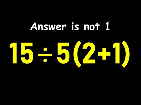 Most People Get This Simple Math Question Wrong!