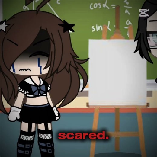 scared? #gacha #gachalife #capcut