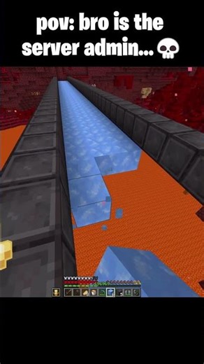 pov bro is the server admin ☠️ #minecraft #shorts #minecraftshorts