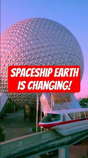 Spaceship Earth is FINALLY Changing (After 20 Years!) 🔮 #disneyworld