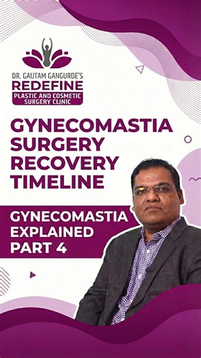 Redefine-Dr.Gautam Gangurde's, Plastic&CosmeticSurgeryClinic on Instagram: "Gynecomastia surgery recovery explained, swelling, timeline, and when your final chest transformation becomes visible. 👉Book Your Appointment Today!🗓 📞 Call: 83900 60084 | 94222 46460 📍 Dr. Gautam Gangurde | Redefine Plastic & Cosmetic Surgery Clinic, Nashik. 🌐 Visit: redefinecosmeticsurgery.com #Gynecomastia #MaleBreastReduction #PlasticSurgeryIndia #RecoveryTimeline #MensHealth [gynecomastia surgery recovery time,