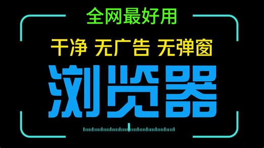 全网最好用的浏览器！干净无广告 无弹窗 个性化标签页 锁定主页 不担心主页被篡改