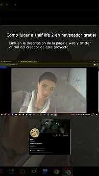 Como jugar half life 2 en Navegador Web #halflife2 #shorts