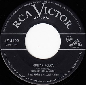 Chet Atkins And Rosalie Allen - Guitar Polka / Dream Train
