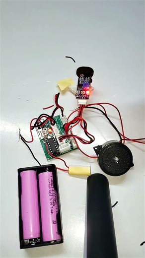 Hand Sensor Alarm 🔔 | हाथ पास करते ही आवाज़ | DIY Project #experiment #scienceproject