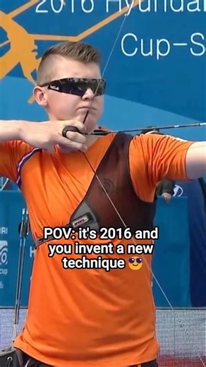 World Archery on Instagram: "Unconventional… but effective. #archery"