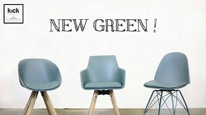 Kick chairs new green✌️. Een van de best verkochte kleuren van 2017🙌. Ook super Kick in een combi met andere kleuren en modellen😉. Wat is jouw favoriet? Available now! | Kick Collection