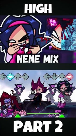 FNF - Nene MIX [PART 2|HIGH] (FNF MOD) #shorts